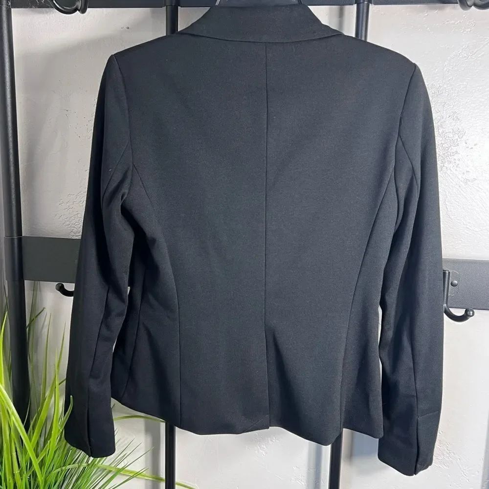 7th Avenue New York & Co. blazer one button black size 2 - Picture 2 of 16